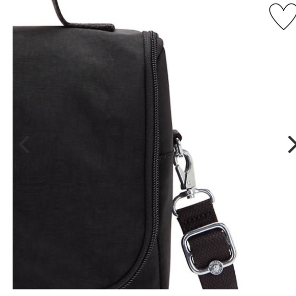 Kipling Kichirou Travel Lunch BAG with trolley sleeve. True black. - Picture 5 of 8